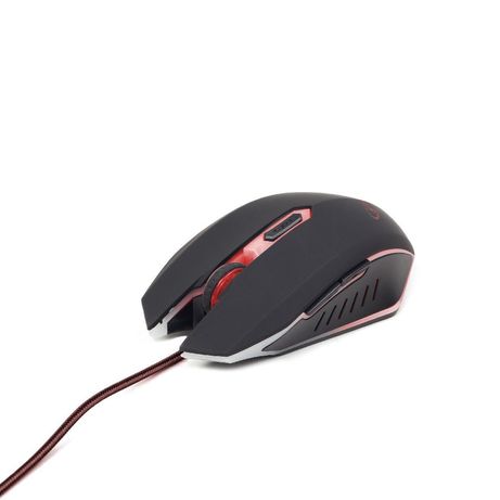 RATON GAMING GEMBIRD USB NEGRO/ROJO - Imagen 2 de 5 RATON GAMING GEMBIRD USB NEGRO/ROJO - Imagen 2 de 5