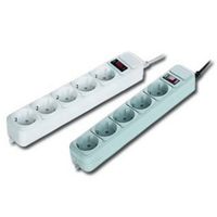Miniatura 1 de REGLETA GEMBIRD 5 ENCHUFES, PROTECTOR CONTRA SOBRETENSIONES, 10 PIES