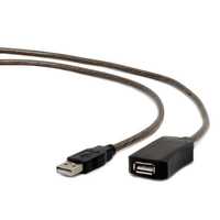Miniatura 1 de Gembird Cable Extensión Activo USB 10Mts Negro