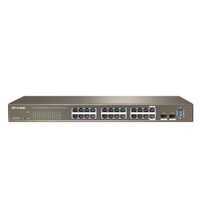 Miniatura 2 de IPCOM FULL MANAGEMENT SWITCH G3224T 24-PORTS GIGABIT L2 MANAGEMENT SWITCH WITH 2 COMBO SFP PORTS,1 CONSOLE PORT (G3224T)