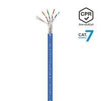 Miniatura 3 de AISENS Cable de Red RJ45 LSZH CPR Dca CAT 7 600 MHZ S FTP AWG23  Azul  100 m