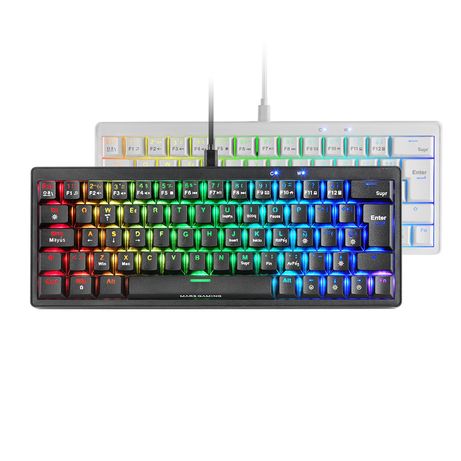 MARS GAMING TECLADO MECÁNICO RGB COMPACTO 60% - Imagen 4 de 4 MARS GAMING TECLADO MECÁNICO RGB COMPACTO 60% - Imagen 4 de 4