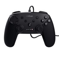 Miniatura 2 de GAMEPAD TRUST GXT 541 MUTA 24789 COLOR NEGRO CABLE 3m PANEL DIGITAL INTERCAMBIABLE GATILLO SENSIBLE A LA PRESION PARA PC