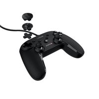 Miniatura 3 de GAMEPAD TRUST GXT 541 MUTA 24789 COLOR NEGRO CABLE 3m PANEL DIGITAL INTERCAMBIABLE GATILLO SENSIBLE A LA PRESION PARA PC
