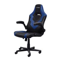 Miniatura 3 de SILLA GAMER TRUST GXT 703 NEGRA/AZUL 25129 ELEVADOR DE GAS CLASE 4 REPOSABRAZOS ABATIBLES BLOQUEO DE INCLINACION Max. 140Kg
