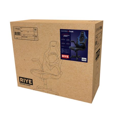 SILLA GAMER TRUST GXT 703 NEGRA/AZUL 25129 ELEVADOR DE GAS CLASE 4 REPOSABRAZOS ABATIBLES BLOQUEO DE INCLINACION Max. 140Kg - Imagen 7 de 9 SILLA GAMER TRUST GXT 703 NEGRA/AZUL 25129 ELEVADOR DE GAS CLASE 4 REPOSABRAZOS ABATIBLES BLOQUEO DE INCLINACION Max. 140Kg - Imagen 7 de 9
