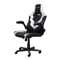 Miniatura 3 de SILLA GAMER TRUST GXT 703 NEGRA/BLANCA 25130 ELEVADOR DE GAS CLASE 4 REPOSABRAZOS ABATIBLES BLOQUEO DE INCLINACION Max. 140Kg