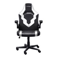 Miniatura 4 de SILLA GAMER TRUST GXT 703 NEGRA/BLANCA 25130 ELEVADOR DE GAS CLASE 4 REPOSABRAZOS ABATIBLES BLOQUEO DE INCLINACION Max. 140Kg