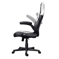 Miniatura 5 de SILLA GAMER TRUST GXT 703 NEGRA/BLANCA 25130 ELEVADOR DE GAS CLASE 4 REPOSABRAZOS ABATIBLES BLOQUEO DE INCLINACION Max. 140Kg