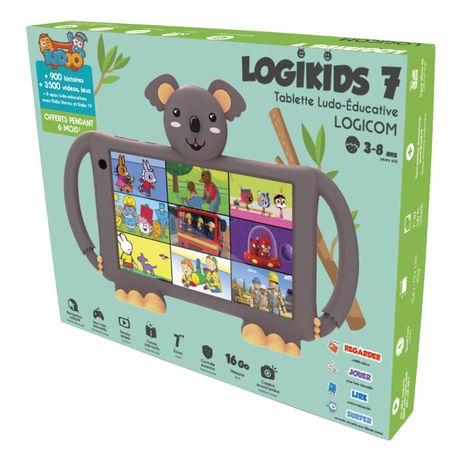 LOGICOM Logikids 7 7" 2GB/16GB Gris - Imagen 5 de 5 LOGICOM Logikids 7 7" 2GB/16GB Gris - Imagen 5 de 5