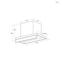 Miniatura 2 de GRUPO FILTRANTE HAIER HAPY9CBS4BG ANCHO 90 CM APROX. NEGRA
