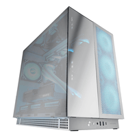 Miniatura 1 de CAJA E-ATX TORRE GAMING MARS GAMING MCNOVA3 CRISTAL CROMADO 2x3.5 3x2.5??? 1xUSB-C GPU MAX 425mm