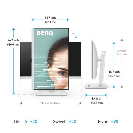 BENQ GW2790QT 27" LED IPS Quad HD HDMI Altavoces - Imagen 5 de 9 BENQ GW2790QT 27" LED IPS Quad HD HDMI Altavoces - Imagen 5 de 9