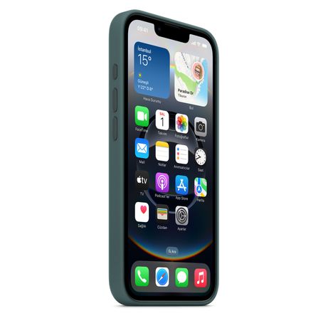 iPhone 16e Silicone Case Lake Green - Imagen 4 de 4 iPhone 16e Silicone Case Lake Green - Imagen 4 de 4