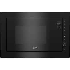 HORNO MICROONDAS INTEGRABLE BEKO BMGB25333 25 LITROS CON GRILL NEGRO
