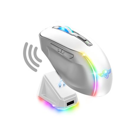 Spirit of Gamer Raton Inalambrico Elite M50 Blanco - Imagen 2 de 4 Spirit of Gamer Raton Inalambrico Elite M50 Blanco - Imagen 2 de 4