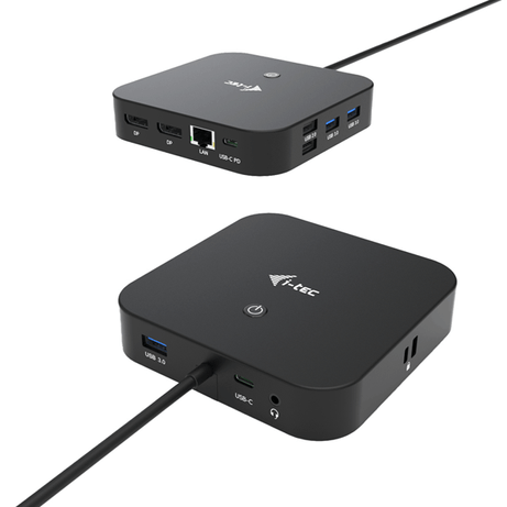 I-TEC USB-C 2XDP DOCK I-TEC USB-C DUAL DISPLAY DO CK - Imagen 1 de 21 I-TEC USB-C 2XDP DOCK I-TEC USB-C DUAL DISPLAY DO CK - Imagen 1 de 21
