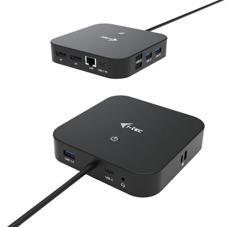 I-TEC USB-C 2XDP DOCK I-TEC USB-C DUAL DISPLAY DO CK - Imagen 2 de 21 I-TEC USB-C 2XDP DOCK I-TEC USB-C DUAL DISPLAY DO CK - Imagen 2 de 21