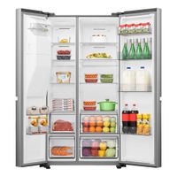 Miniatura 4 de FRIGORIFICO AMERICANO HISENSE RS818N4IIE1 NOFROST E INOX