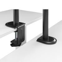 Miniatura 4 de AISENS Soporte de Mesa Giratorio e Inclinable para Portatil y Monitor TV 9Kg de 17 32  Negro