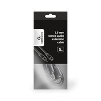 Miniatura 4 de Gembird Cable Extension 3.5mm(M) a 3.5mm(H) 5 Mts