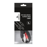 Miniatura 2 de CABLE AUDIO GEMBIRD CONECTOR 3,5MM A RCA 5M