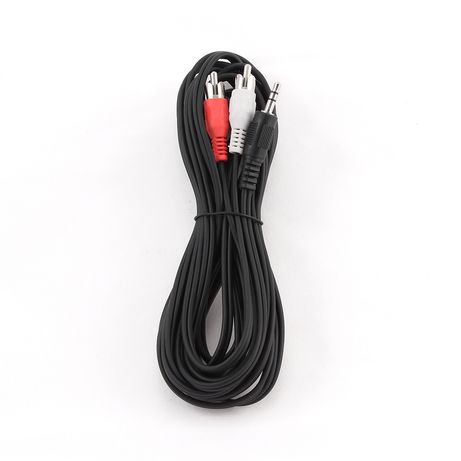 CABLE AUDIO GEMBIRD CONECTOR 3,5MM A RCA 5M - Imagen 3 de 5 CABLE AUDIO GEMBIRD CONECTOR 3,5MM A RCA 5M - Imagen 3 de 5