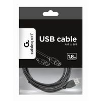Miniatura 4 de GembirdCable USB 2.0 Tipo A/M-B/M 1.8 Mts Ngr