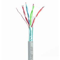 Miniatura 1 de CABLE RED FTP GEMBIRD CAT5E CCA PREMIUM SOLIDO 100 M