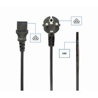 Miniatura 7 de Gembird Cable Alimentación CPU-Red C13 3 Mts