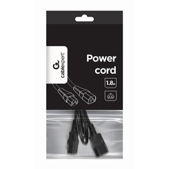 Gembird Cable Alimentación CPU-Monitor VDE 1,8 Mts