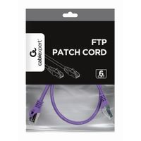 Miniatura 5 de Gembird Latiguillo Cat.6 FTP 0.5 Mts Morado