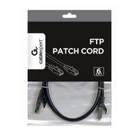 Miniatura 4 de CABLE RED GEMBIRD FTP CAT6 1M NEGRO