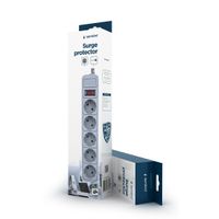 Miniatura 3 de GEMBIRD REGLETA , 5 ENCHUFES, PROTECTOR CONTRA SOBRETENSIONES, 6 PIES