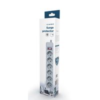Miniatura 2 de REGLETA GEMBIRD 6 TOMAS PROTECCION ANTIPICOS BLANCA 1,5M