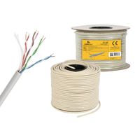 Miniatura 3 de GEMBIRD CABLE RED UTP CAT5E CCA PREMIUM SOLIDO 100 M