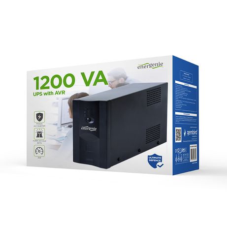 UPS GEMBIRD DE 1200VA CON AVR AVANZADO - Imagen 3 de 6 UPS GEMBIRD DE 1200VA CON AVR AVANZADO - Imagen 3 de 6