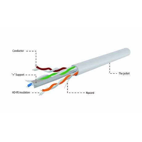 Gembird Bobina RJ45 CT6 UTP RIGIDO 100 Metros - Imagen 5 de 5 Gembird Bobina RJ45 CT6 UTP RIGIDO 100 Metros - Imagen 5 de 5