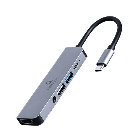 ADAPTADOR MULTIPUERTO USB TIPO C 5 EN 1 HUB HDMI PD AUDIO ESTERO - Imagen 3 de 4 ADAPTADOR MULTIPUERTO USB TIPO C 5 EN 1 HUB HDMI PD AUDIO ESTERO - Imagen 3 de 4