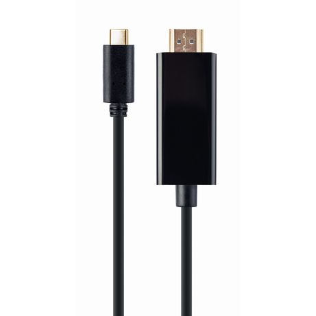 ADAPTADOR USB-C MACHO A HDMI-MACHO 4K 30HZ 2 M NEGRO - Imagen 3 de 3 ADAPTADOR USB-C MACHO A HDMI-MACHO 4K 30HZ 2 M NEGRO - Imagen 3 de 3