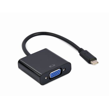 CABLE ADAPTADOR USB TIPO C A VGA 15 CM NEGRO - Imagen 3 de 3 CABLE ADAPTADOR USB TIPO C A VGA 15 CM NEGRO - Imagen 3 de 3