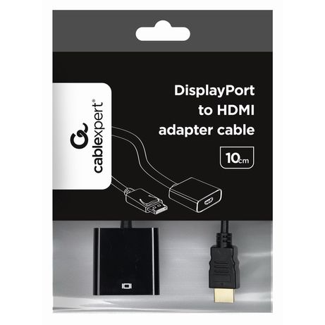 Gembird Adaptador DisplayPort (M) a HDMI (H) - Imagen 3 de 4 Gembird Adaptador DisplayPort (M) a HDMI (H) - Imagen 3 de 4