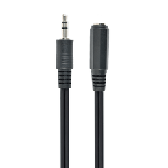 CABLE AUDIO GEMBIRD CONECTOR 3,5MM PROLONGADOR 2M MACHO/HEMBRA
