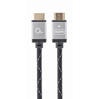 Miniatura 1 de CABLE TRENZADO HDMI 2.0 4K 60HZ GEMBIRD SELECT PLUS CON ETHERNET 1.5M NEGRO