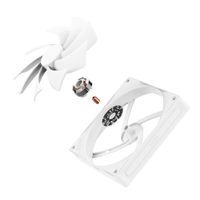 Miniatura 7 de VENTILADOR CAJA NZXT 140mm Quiet Airflow Fan - Single Pack (White) RF-Q14SF-W2