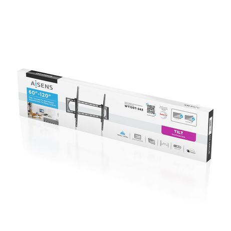 AISENS Soporte eco inclinable para Monitor TV 160kg de 60 120 Negro - Imagen 7 de 7 AISENS Soporte eco inclinable para Monitor TV 160kg de 60 120 Negro - Imagen 7 de 7