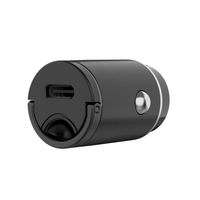 Miniatura 2 de CELLY CARGADOR COCHE USBC 30W NEGRO