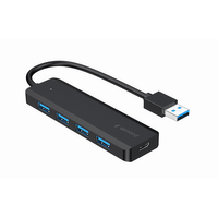 Miniatura 1 de CONCENTRADOR GEMBIRD USB 3.1 (GEN.1) DE 4 PUERTOS
