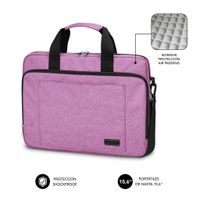 Miniatura 3 de MALETIN PORTATIL SUBBLIM AIR PADDING ROSA 15.6´´