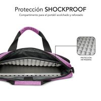 Miniatura 5 de MALETIN PORTATIL SUBBLIM AIR PADDING ROSA 15.6´´
